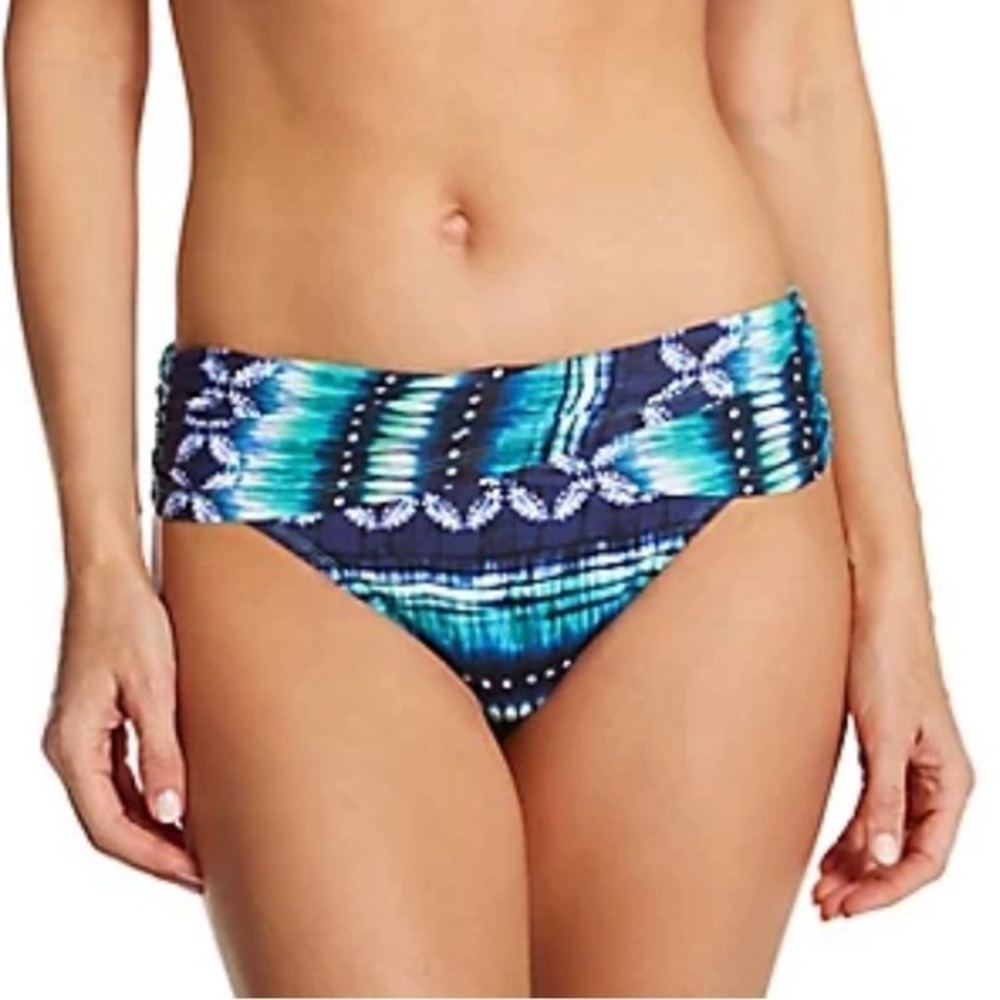 Bleurod Beattie Sun Sea and Sand Sarong Hipster Swim Bottom Size 6